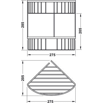 CESTA PARA DUCHA