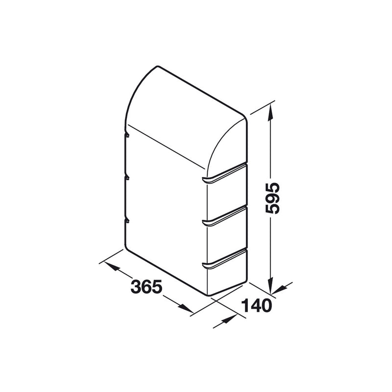 Tabla de planchar Häfele Ironfix para Muro