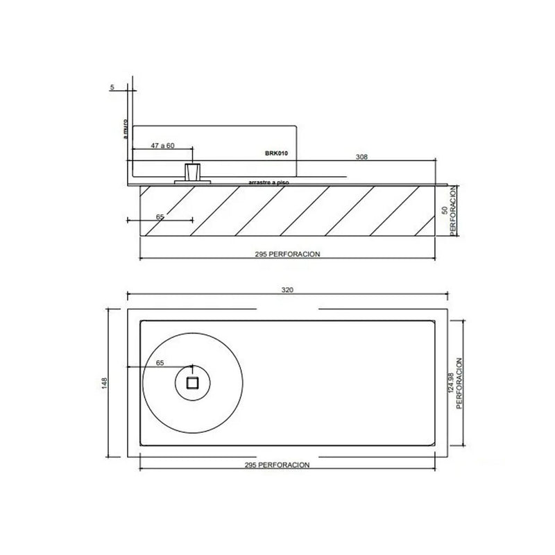 BISAGRA HIDRÁULICA BRÜKEN MODELO 8700