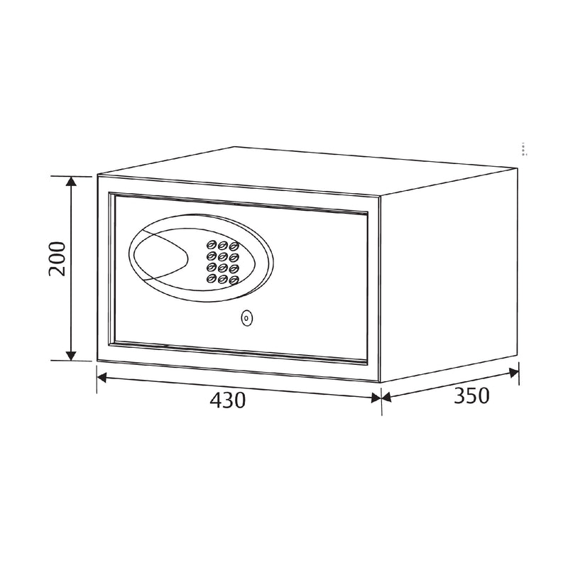 CAJA FUERTE HOTELERA