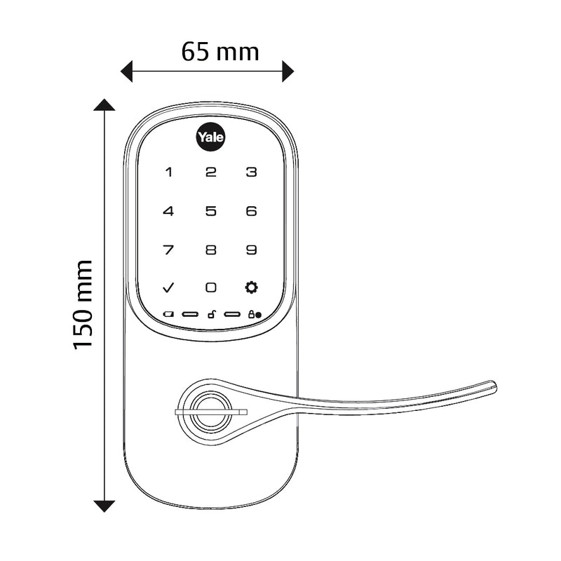 Cerradura Yale Digital REAL LIVING  YRL226