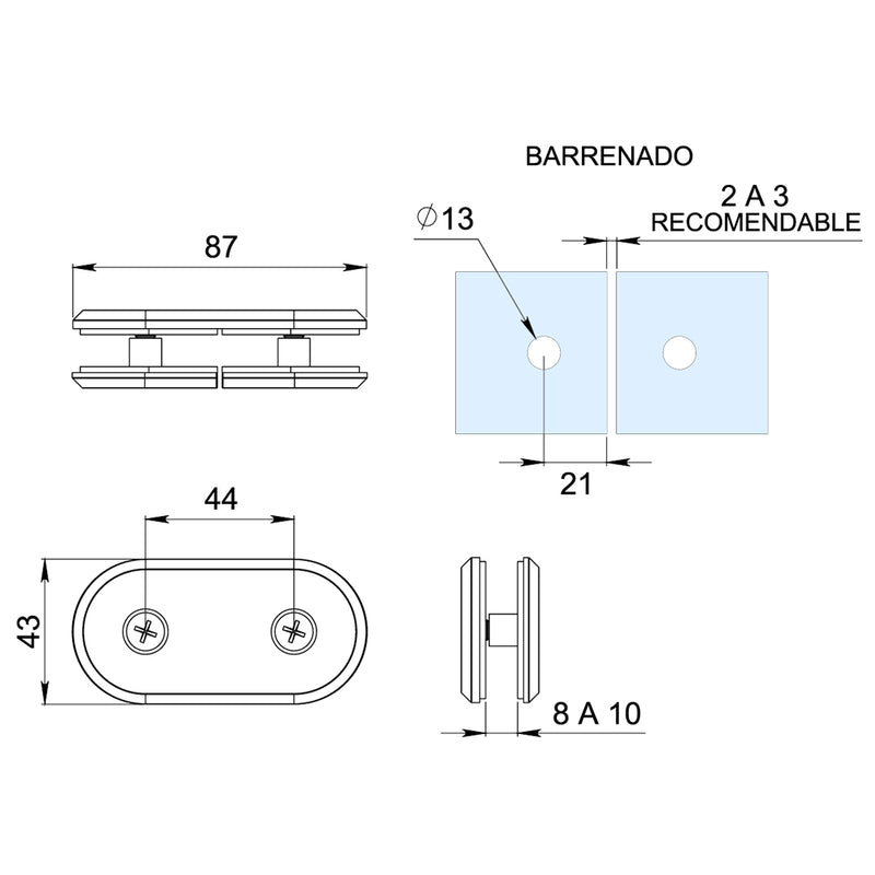 Conector Curvo 1162