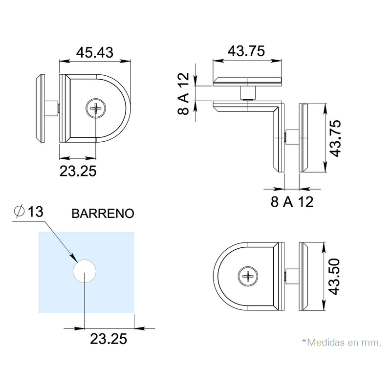 Conector Curvo 1162