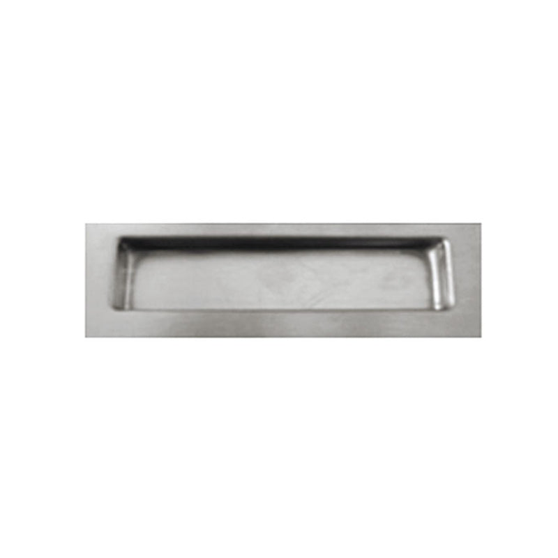 Jaladera rectangular semi hundida