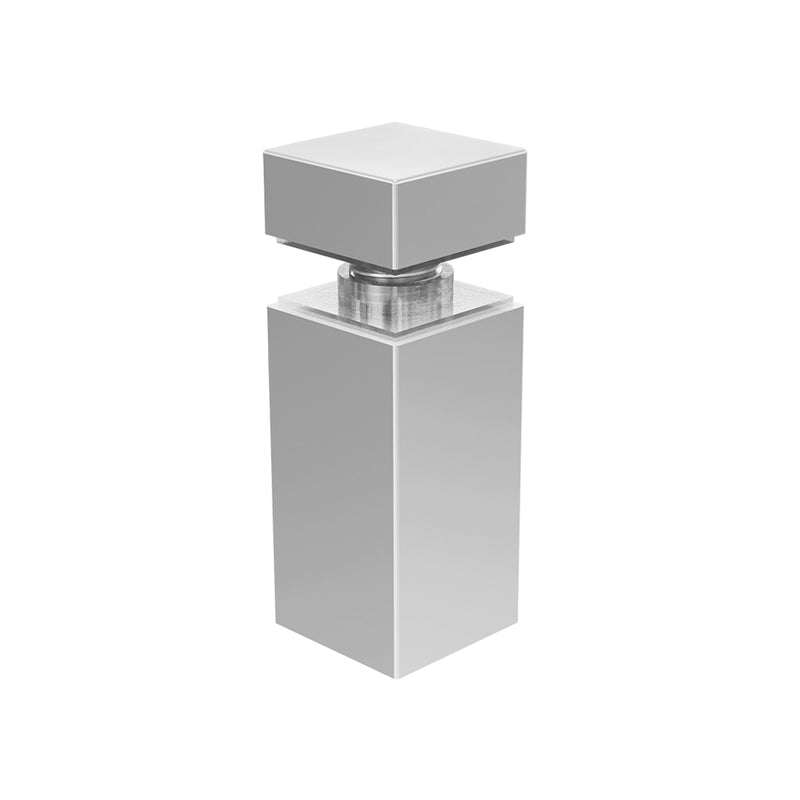 CONECTOR CUADRADO PARA VIDRIO