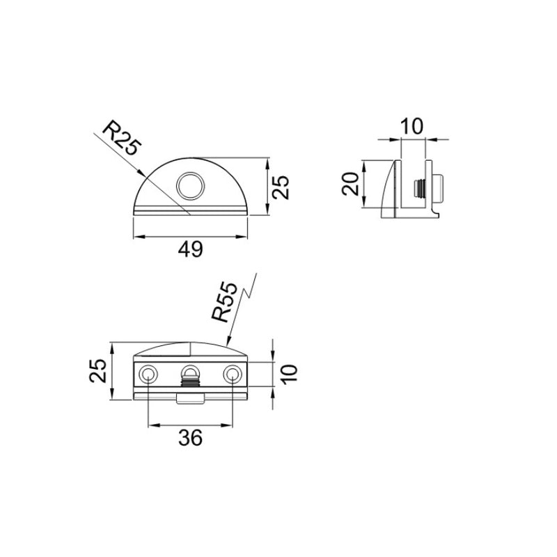 CONECTOR CURVO 1112