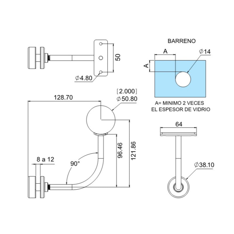 Soporte Mod. 2299